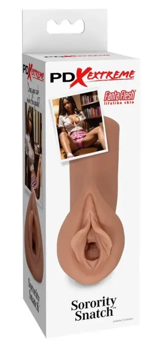 PDX Extreme Sorority Snatch Handheld Intimate Device – 13.4 cm (5.3″) – Brown