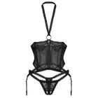 Obsessive Alliane корсет с открытыми чашечками – чёрный – 2XL/3XL — Фото 5