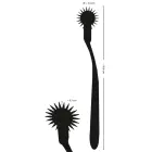 Single Pinwheel Silver Photo