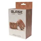 Blaze Elite Faux Leather Ankle Cuffs – Cognac — Photo 1