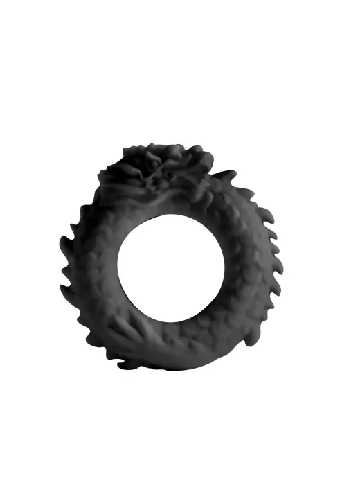 Dragon Cock Ring - Black