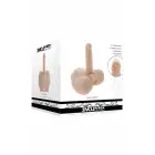 EVOLVED Torso Easy Rider – laetav vibreeruv ja tõukedildo – hele ihuvärv – 22 cm — Foto 1
