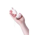JOS VITA пальчиковое виброяйцо и вибрирующая насадка – 8.5 cm (3.3″) – розовый — Фото 13