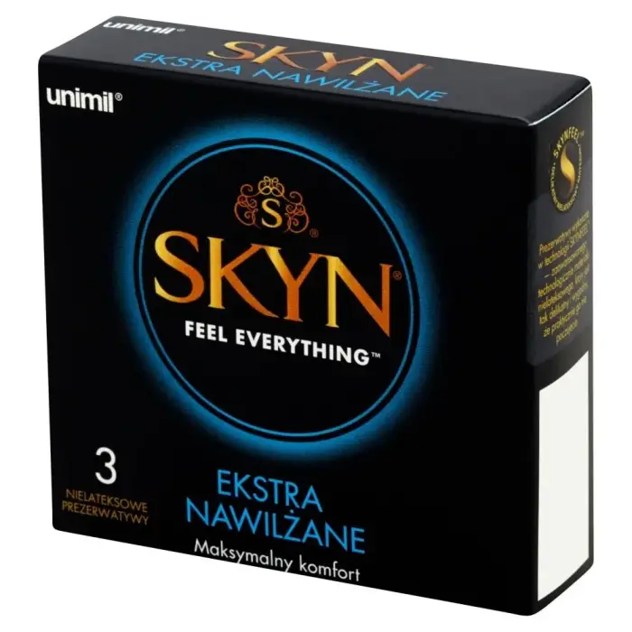 Unimil Skyn Extra Wet Non-latex Condoms – 3 pcs
