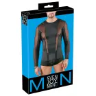 Svenjoyment Long Sleeve Shirt with Mesh Inserts – Black – S — Photo 1