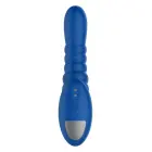 FORTO Ribbed Pro – vibruojantis analinis masažuoklis – mėlynas – 10 režimų – atsparus vandeniui – silikonas — Nuotrauka 4