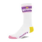 Prowler RED „Queen” zeķes – balta / violeta — Foto 1