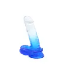 Kiotos Cox Color Dildo – 18 cm (7″) – Clear Blue — Photo 3