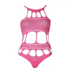 OUCH! Body with Grecian Neckline – Neon Pink – Plus Size — Photo 5