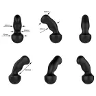 Nexus Gyro Vibe Extreme Dual Motor Silicone Intimate Machine – 18 cm – Black — Photo 4