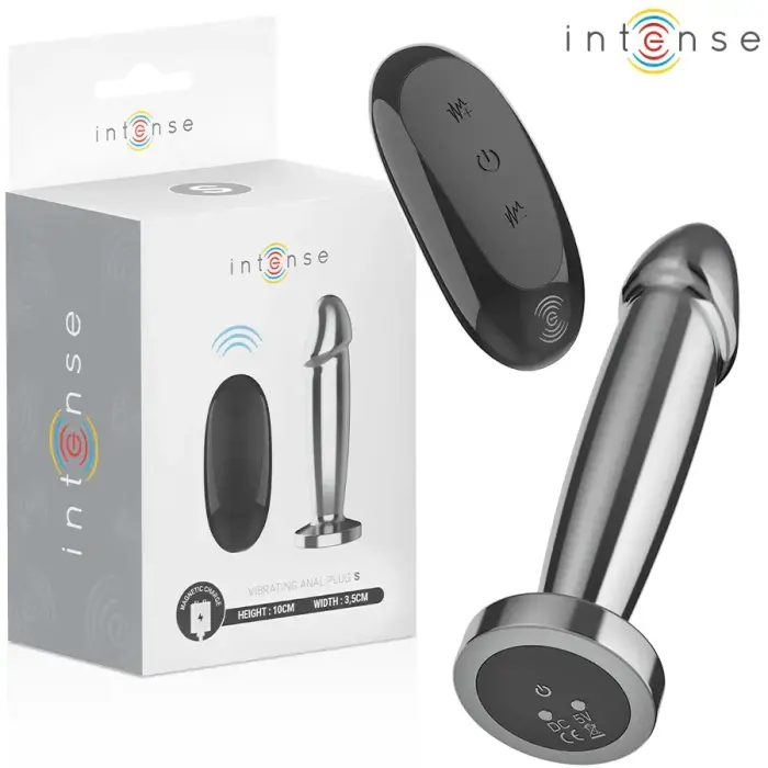INTENSE S metalinis analinis kištukas – 10 cm