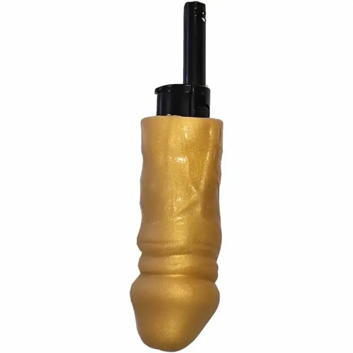 DIABLO PICANTE Golden Barbecue Lighter Novelty Refillable Gift