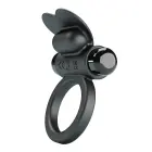 PRETTY LOVE - Vibrant Penis Ring Debonaire - Black — Photo 4