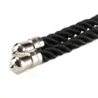 Rebellion Reign Silky Bondage Rope – верёвка для бондажа – полиэстер – чёрный – 10 м — Фото 6