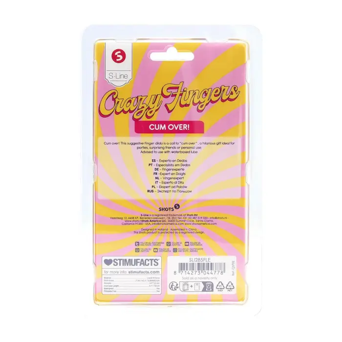 Cum Over Finger Dildo – Flesh Photo