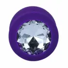 Intense Shelki L silikoninis analinis kištukas – 9.2 cm – Violetinė — Nuotrauka 6