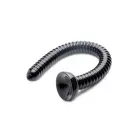 Anālais čūskveida dildo – 48 cm (19″) – Caurspīdīgs — Foto 7