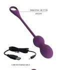 PRETTY LOVE Elvira Smart Kegel Trainer - Purple — Photo 7