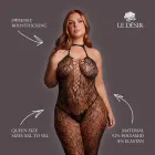 Sweeney - Mesh Bodysuit - Black - Queen Size — Photo 4