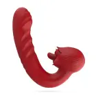 CRUSHIOUS Osiria Rose Thrusting Vibrator – 16 cm – Pink — Photo 3