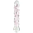 Icicles No. 7 Klaasist dildo – 17.8 cm (7″) – Läbipaistev — Foto 2