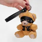 Crushious Crushito – harness bear keyring with mask and chains — Photo 5