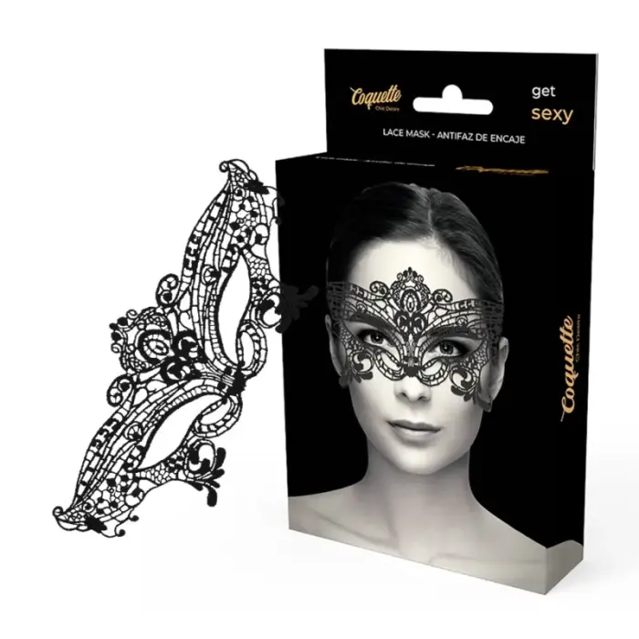 Coquette Chic Desire Lace Mask Black – Elegant Eye Accessory