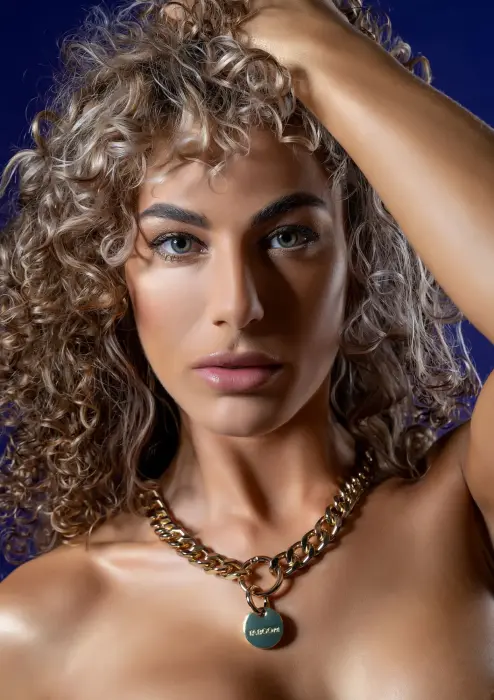 TABOOM Dona Statement Collar – Rose Gold