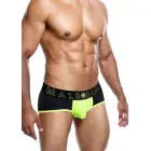 MaleBasics Neon Briefs – Yellow – XL — Photo 1