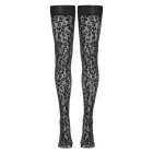Cottelli LEGWARE Leo kojinės iki šlaunų 30 DEN – leopardo raštas — Nuotrauka 5