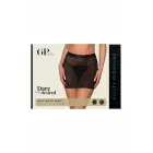 Guilty Pleasure Mini Mesh Skirt – lühike poolläbipaistev elastne võrk-miniseelik – must – Suurus: L/XL — Foto 1