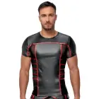 NEK Men's Short Sleeve Shirt – Black/Red – 2XL — Photo 2