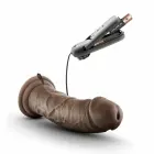 Dr. Skin Dr. Joe reālistisks vibrators – 20.3 cm (8″) – brūns — Foto 5