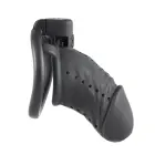 Sevanda Black Slave Chastity Cage Long – Black — Photo 2