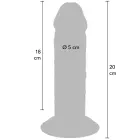 TOYJOY Get Real Deluxe Eriti paks dildo – 20 cm (8″) – Nahavärv — Foto 4