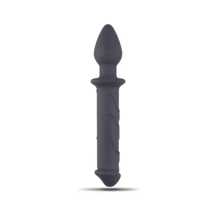 Reālistisks dildo ar anālo spraudni – 18–20 cm