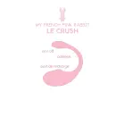 Le Crush Rose Pale su app valdymu vibruojantis kiaušinėlis – rožinis — Nuotrauka 2