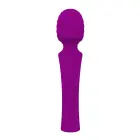 Uzlādējams jaudīgs wand masāžas vibrators – violets — Foto 1