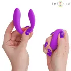 INTENSE NORA vibruojantis spaustuko stimuliatorius – violetinis — Nuotrauka 2