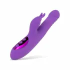 Teazers Heating sildošais truša vibrators – 22.5 cm (8.8″) – violets — Foto 5