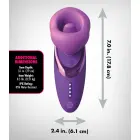 Fantasy For Her Pleasure Sucker вибратор – 17.8 cm (7″) – фиолетовый — Фото 6