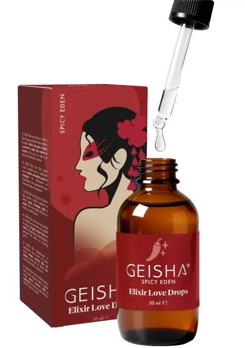 GEISHA Elixir Love Drops согревающий стимулирующий гель – 50 мл