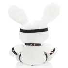 Rimba Velvet White Bondage Rabbit Large – Decorative Plush — Photo 1