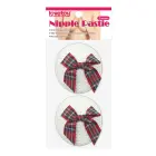 Reusable Sequin Round Nipple Pasties with Bow Photo