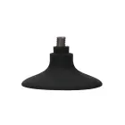 Interchangeable Rounded Butt Plug Set – L – 11 cm (4.33″) – Black — Photo 7