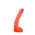 All Red reālistisks dildo ar sēkliniekiem – 18–20 cm (7-8″) — Foto 3