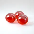 CRUSHIOUS Lubbies ēdamas masāžas eļļas bumbiņas – zemeņu un šokolādes – 3 gab. Foto 4