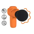Mini Rechargeable Microboost Vibrator – Orange — Photo 7
