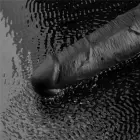 REAL SOFTEE Rechargeable Vibrating Dildo – 26.5 cm (10.5″) – Black — Photo 13