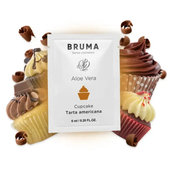 BRUMA Aloe Vera Water-Based Gel Cupcake Aroma – 6 ml